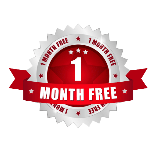 1 Month Free